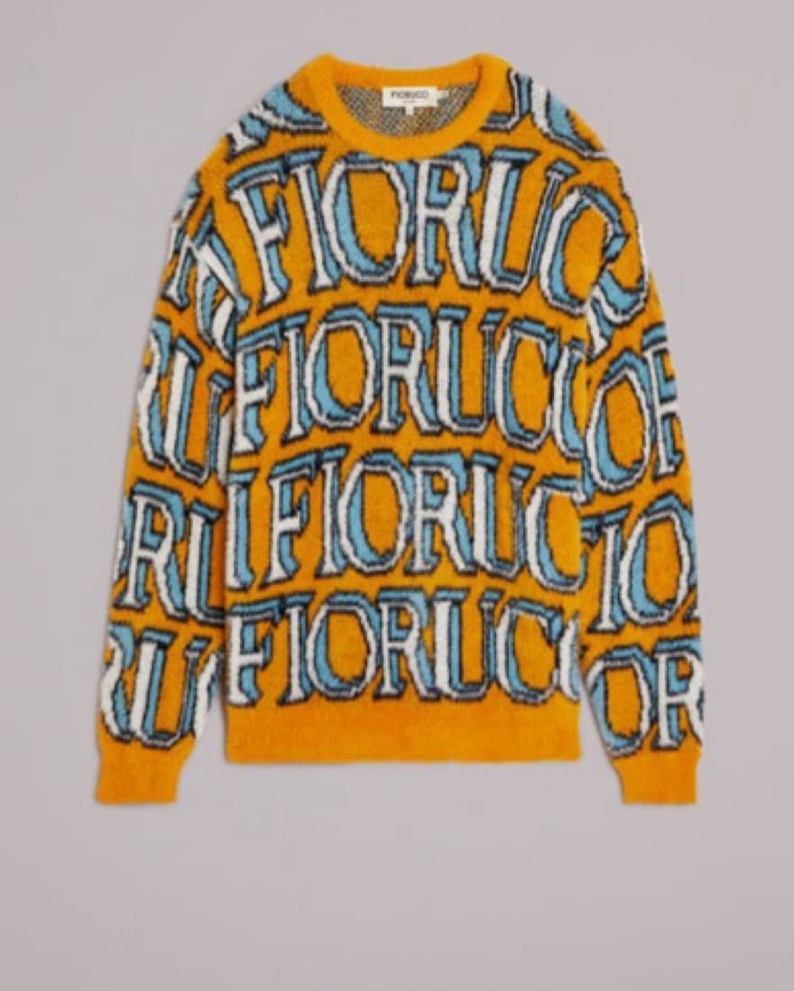 Fiorucci Unisex Monogram Logo Knit - Image 4