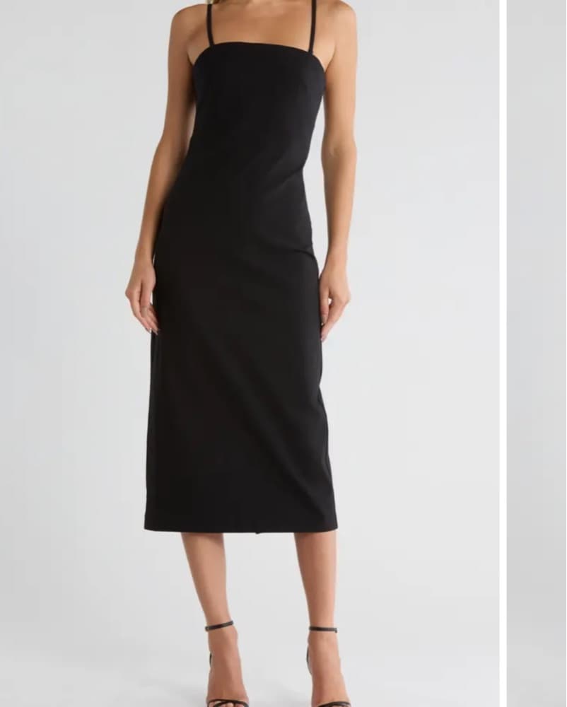 90s style Midi Sheath Dress  - Image 1