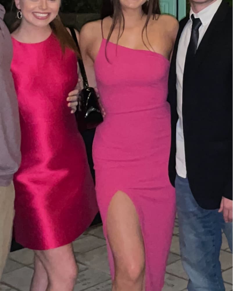 Hello Molly - Zarita Midi Dress - Fuscia - Image 2