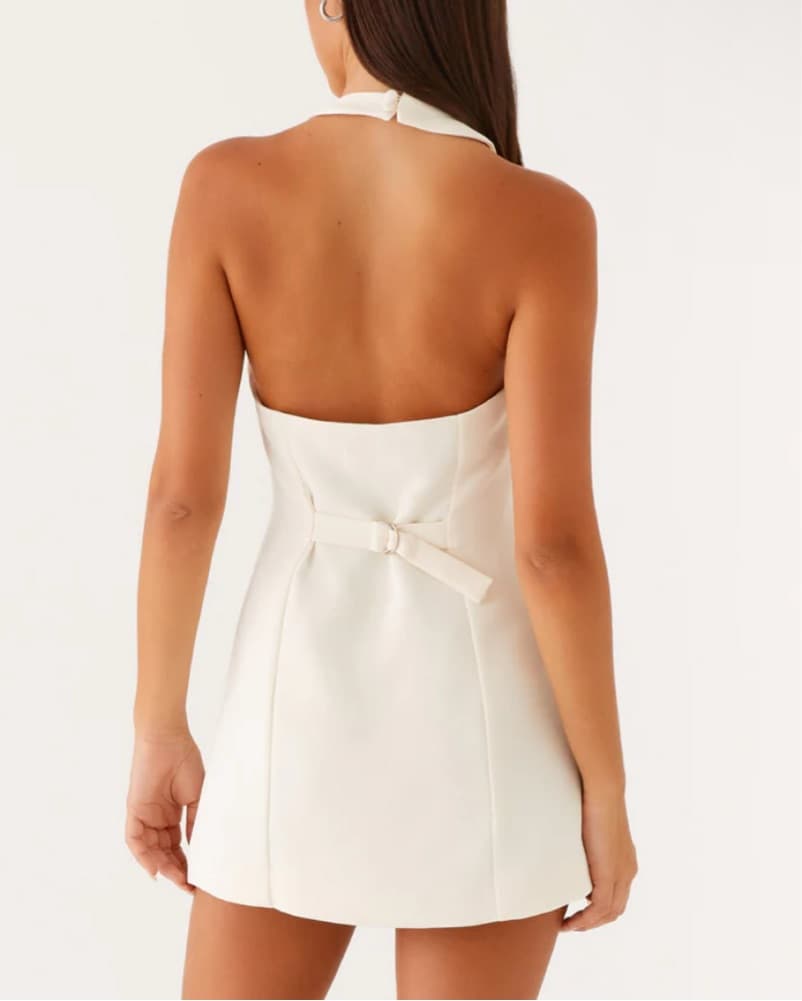 Peppermayo Halter Mini Dress - Image 3