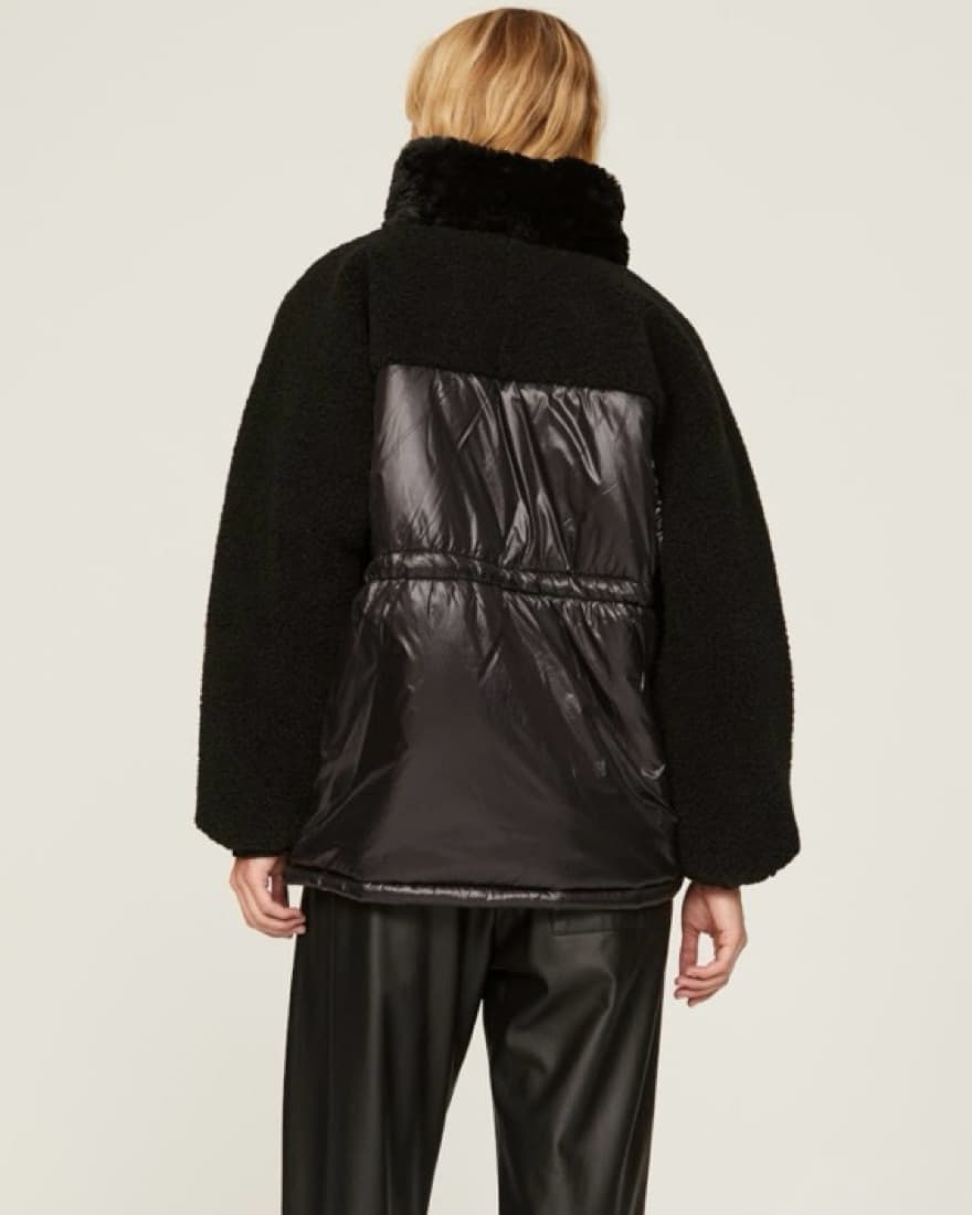 OOF Patch Pocket Puffer Coat - Image 4