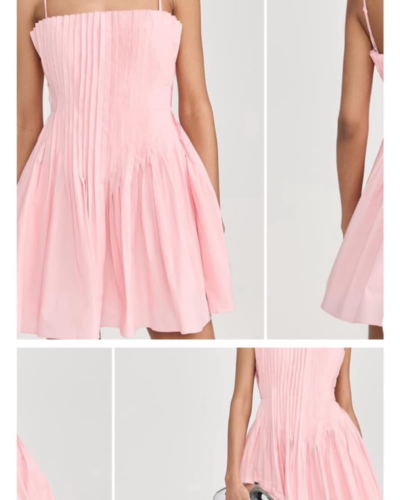 Staud Bella Mini Dress - Image 1