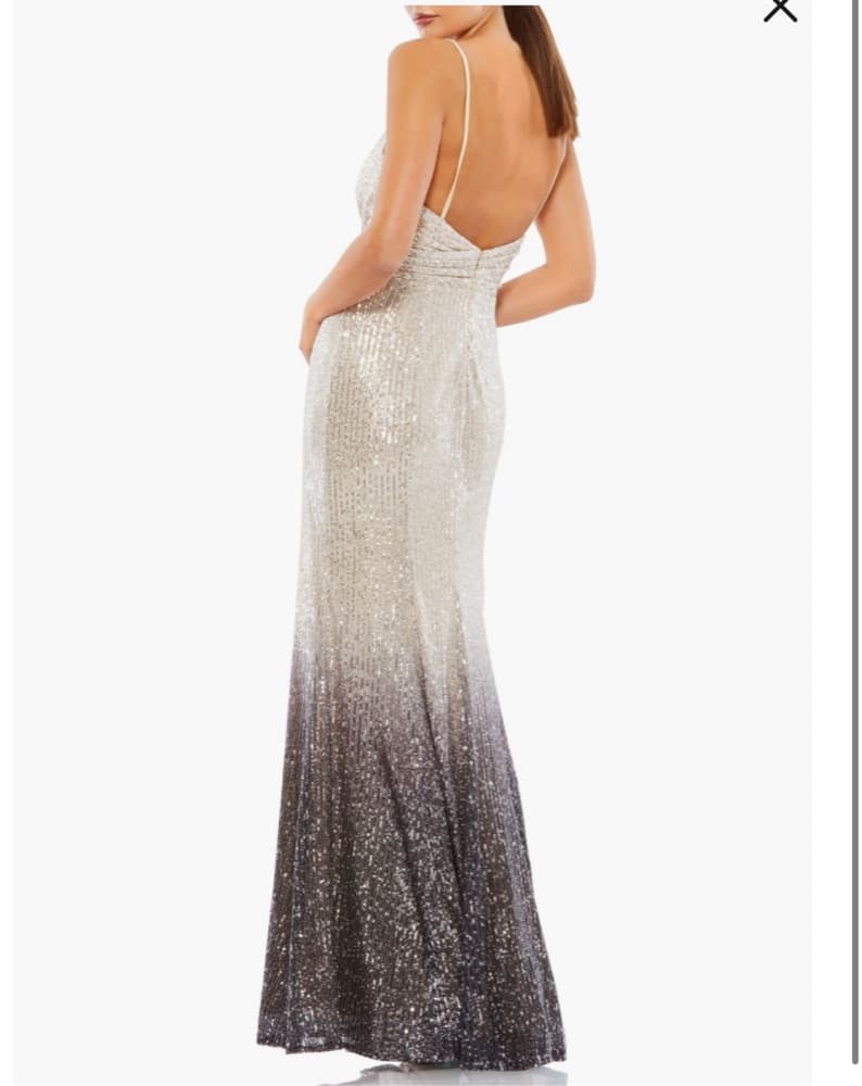 Mac Duggal Sleeveless Sequin Gown  - Image 2