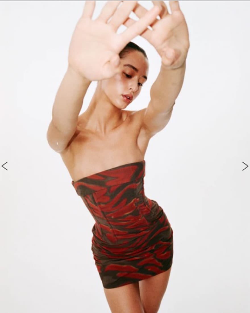 With Jean Corset Dress  - Image 2