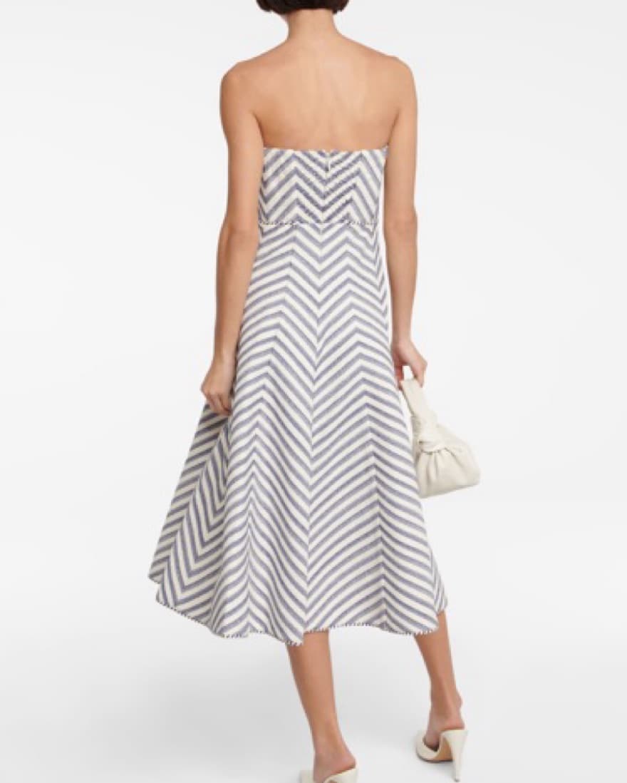 Zimmermann Strapless Nauticle Dress - Image 4