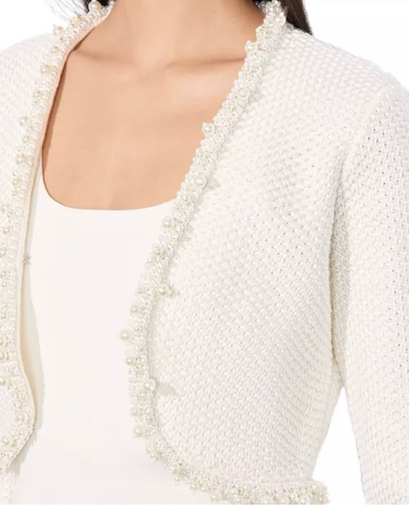 Alice & Olivia Pearl Bolero - Image 1