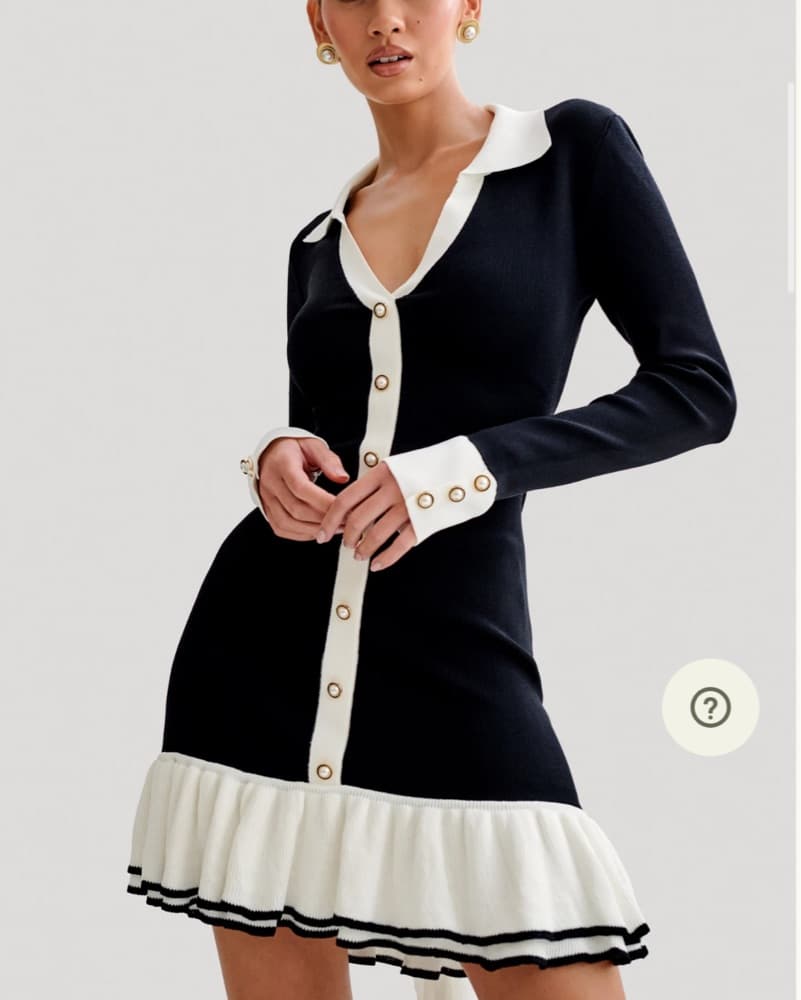 Meshki Pareesa Frill Dress - Image 1