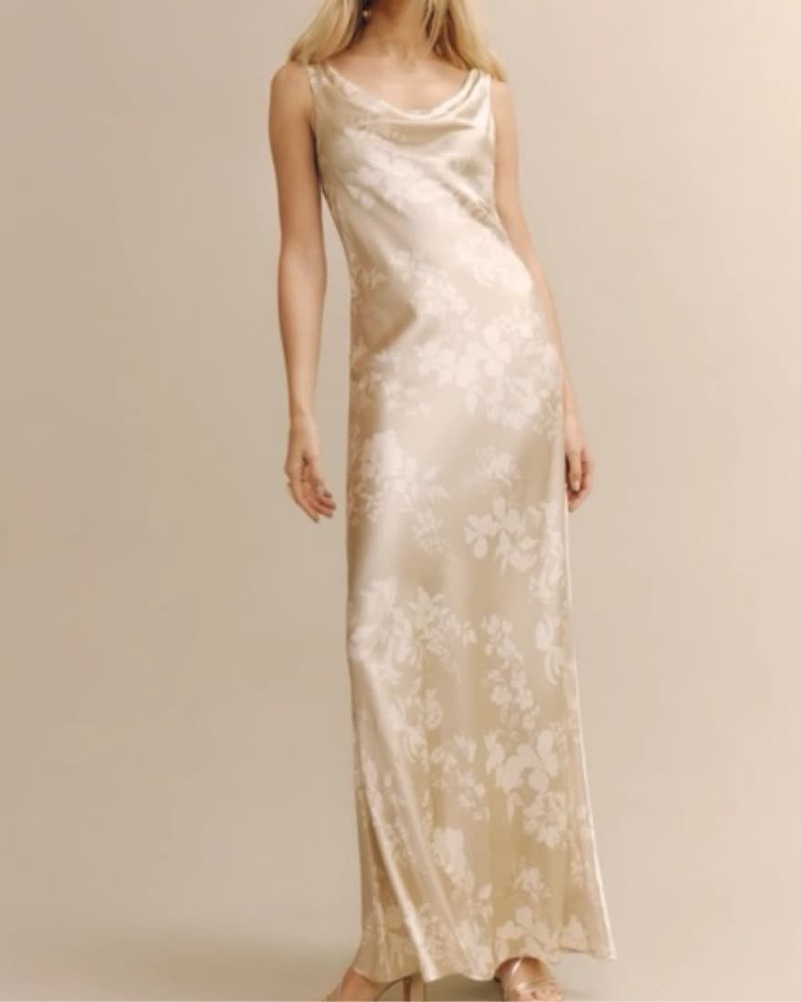 Reformation Annabelle Silk Floal Dress - Image 1