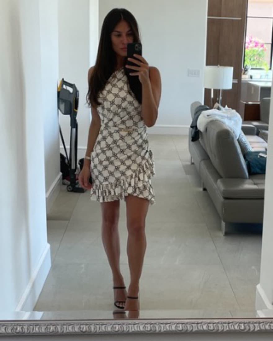 Elisabetta Franchi chain link dress - Image 1