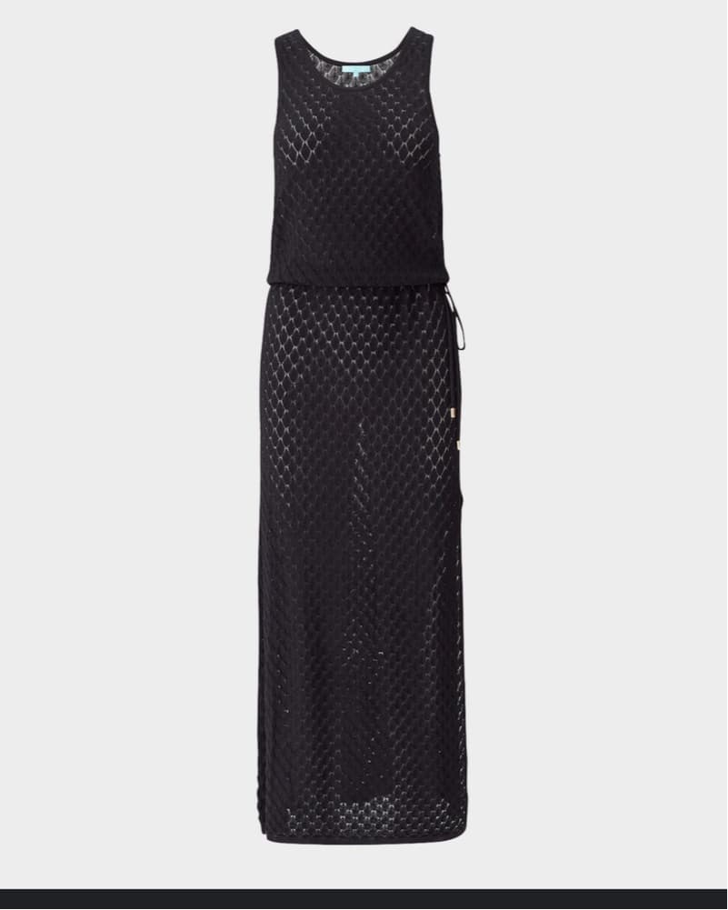 Sleek Swim Cover Up Maxi Dress - Image 5