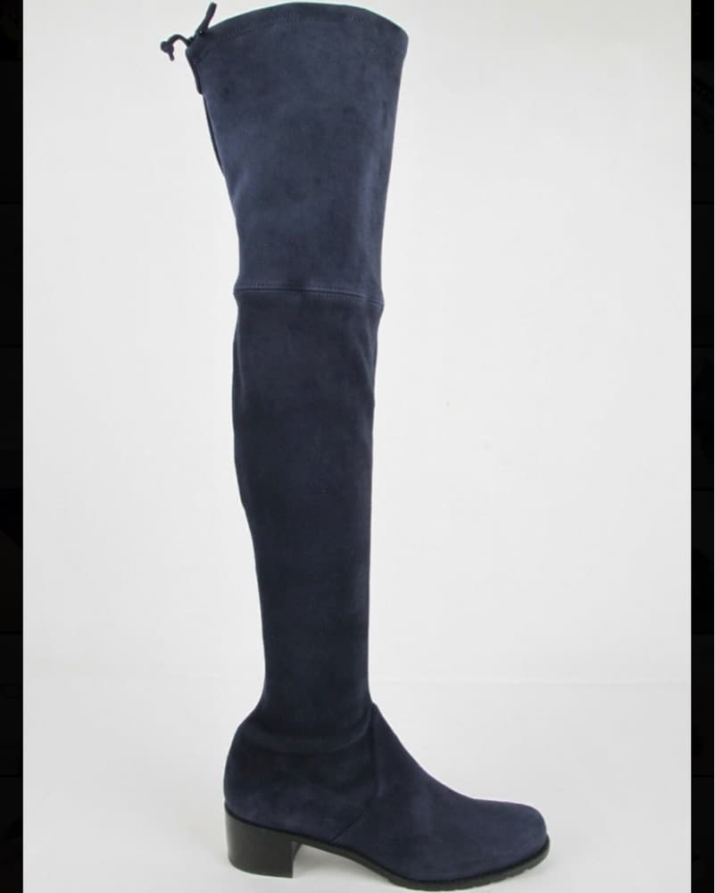 Stuart Weitzman Suede Over The Knee Boot - Image 6