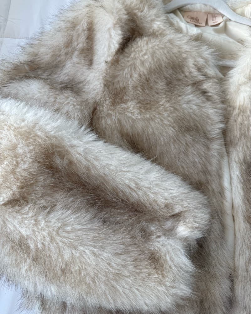 Faux Fur Coat  - Image 4