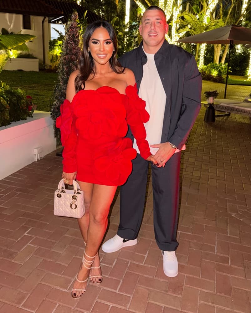 Vibrant Red Floral Ruffle Mini Dress - Image 6