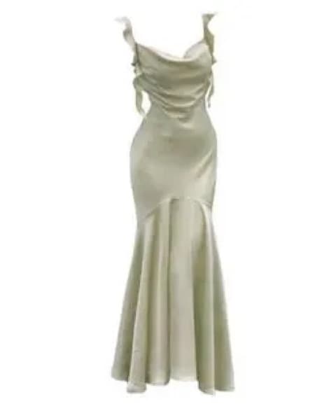 Silky Cocktail Dress - Image 1