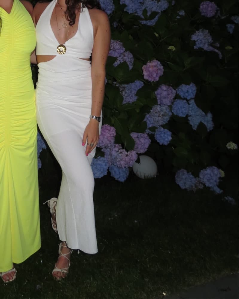 Zara White Dress - Image 2