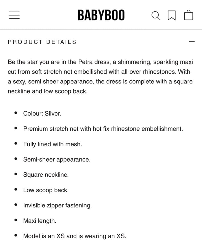 Petra Bedazzled Maxi Dress - Image 3