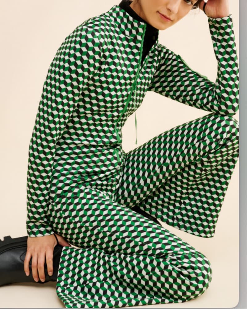 Cynthia Rowley Bonded Ski Jumpsuit - S - Image 1