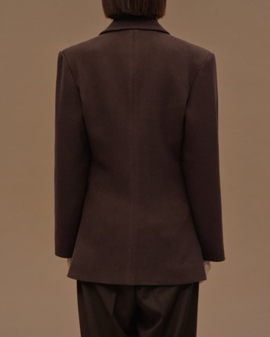 Nangy Double Breasted Cinched Blazer  - Image 3