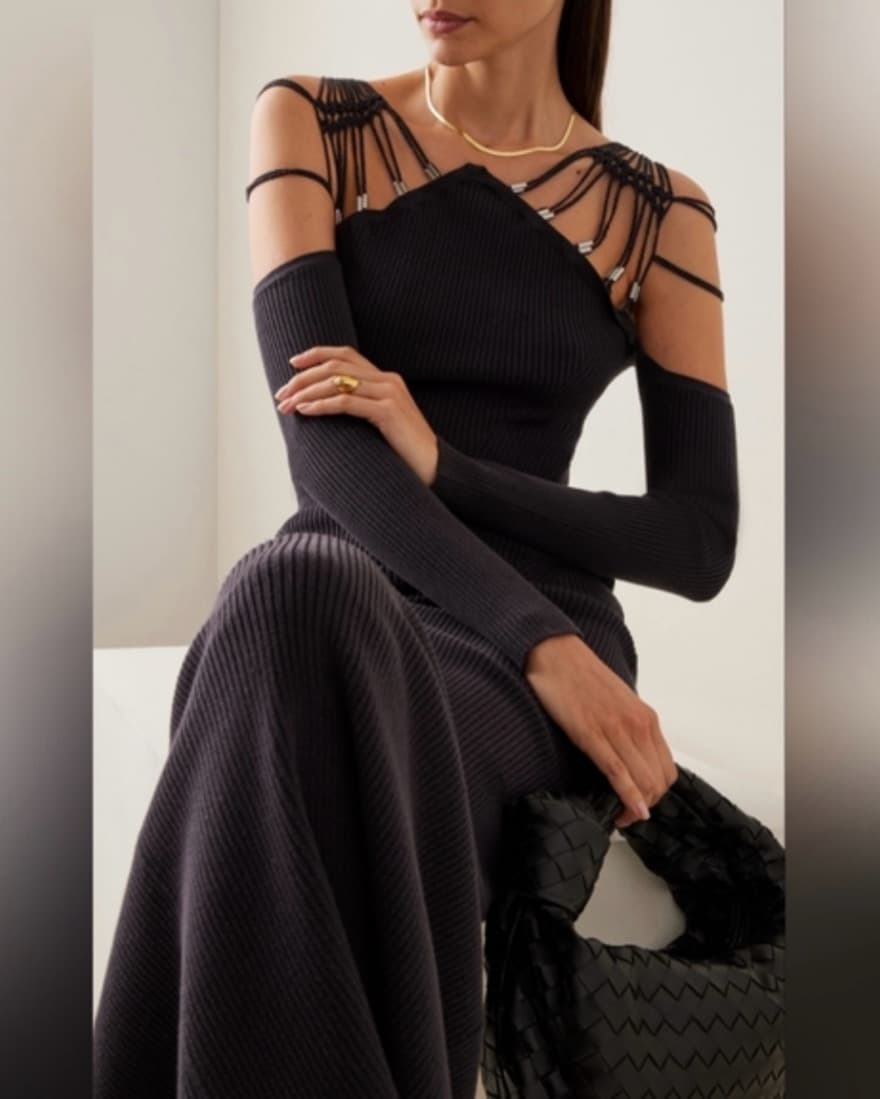 Jonathan Simkhai Payten macrame Dress - Image 4