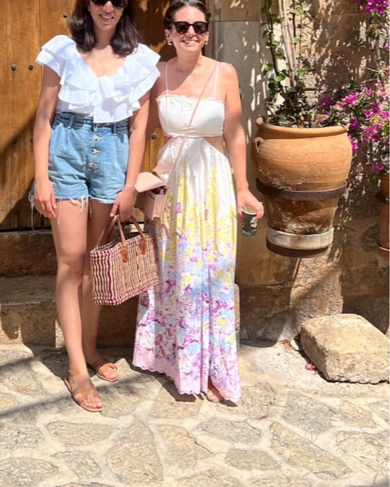 Floral White Maxi Dress  - Image 3
