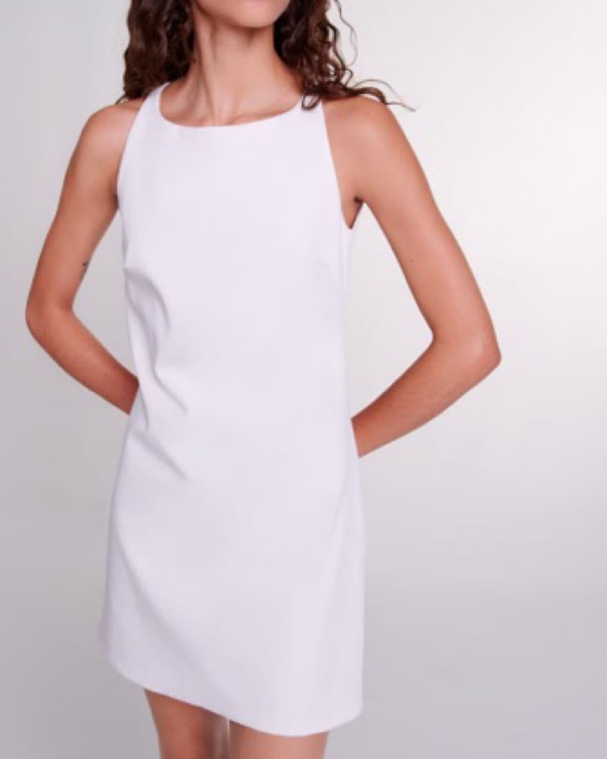 Maje Backless Mini Dress - Image 1