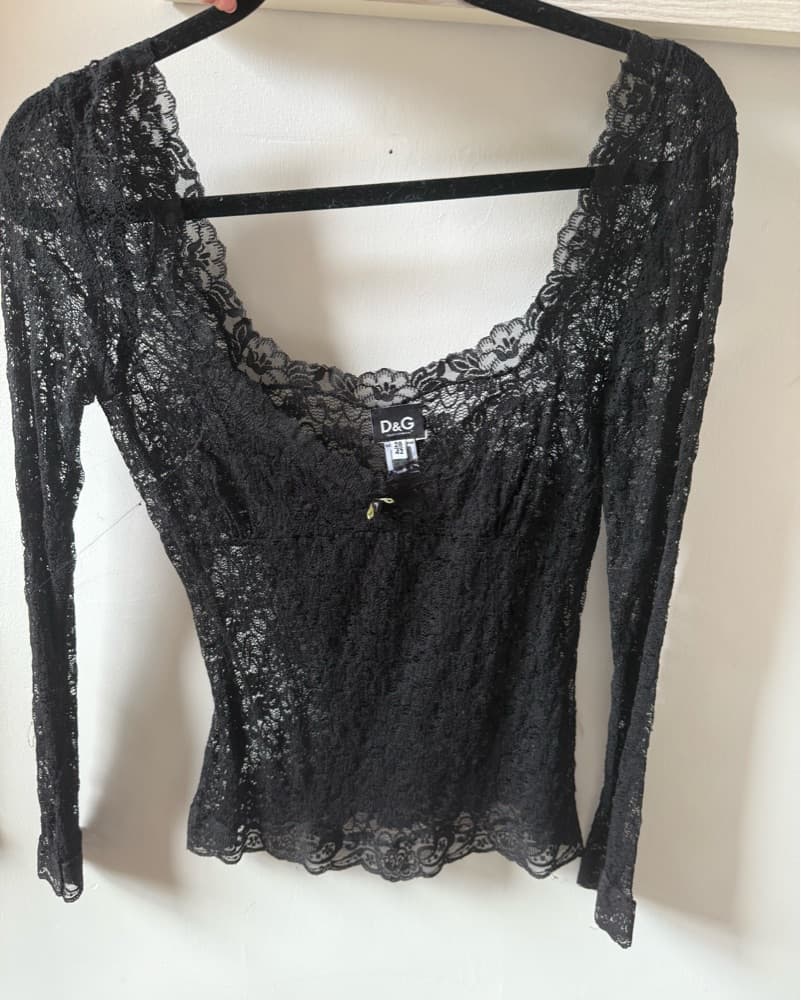 Dolce & Gabbana Lace Top - Image 1