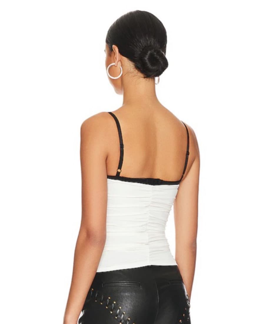Miaou Renzo Tube Top in Creme - Image 2