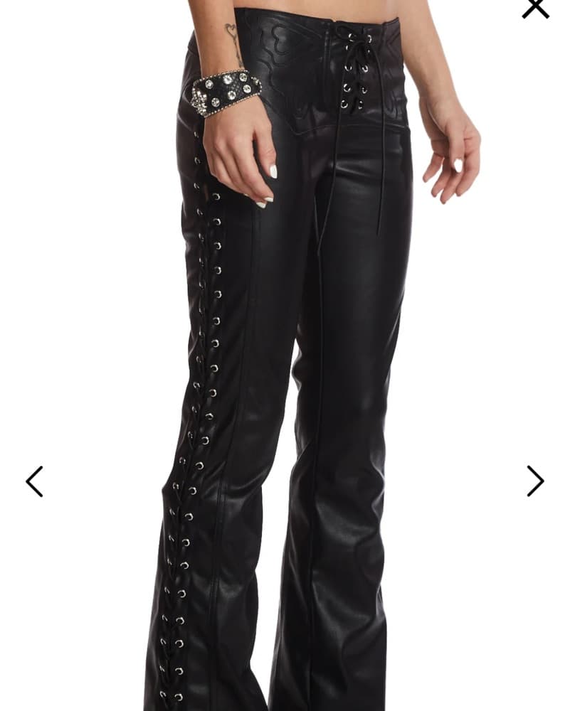 Generation Kiss Leather Pants - Image 2