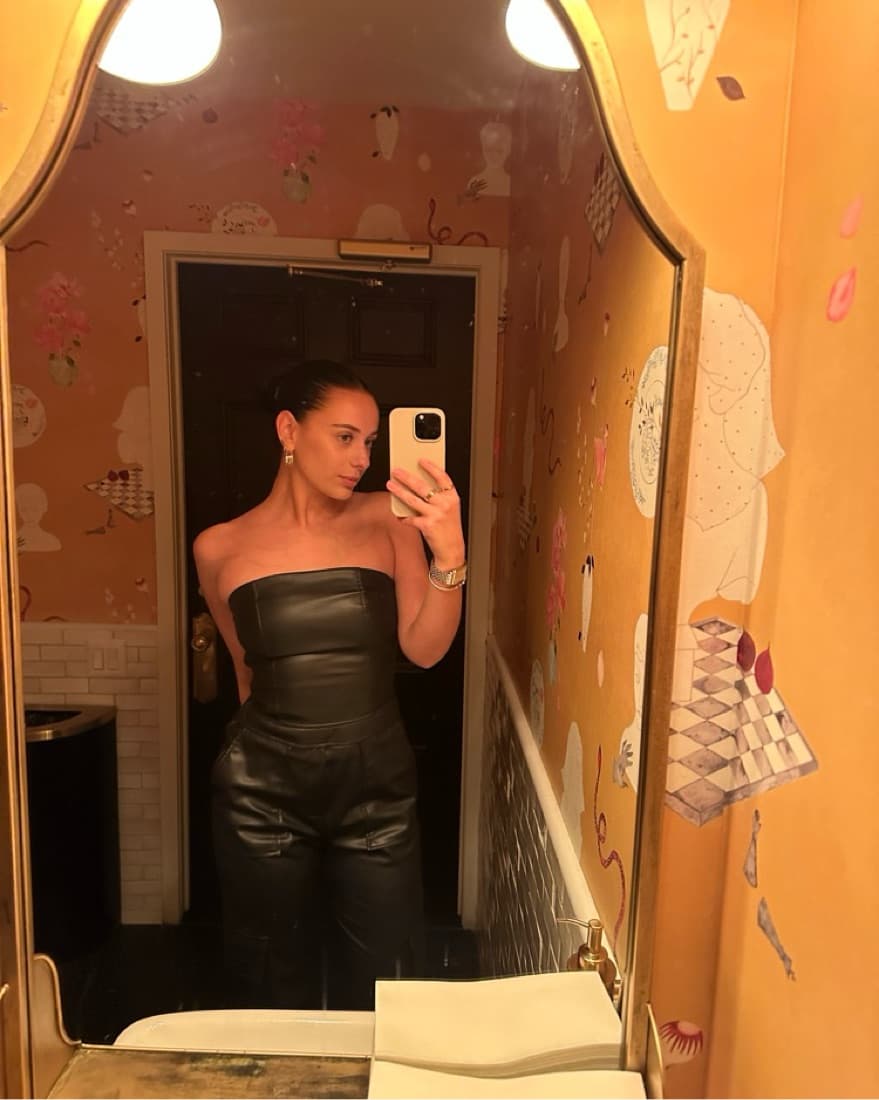 Black Leather Jumpsuit  - Image 3