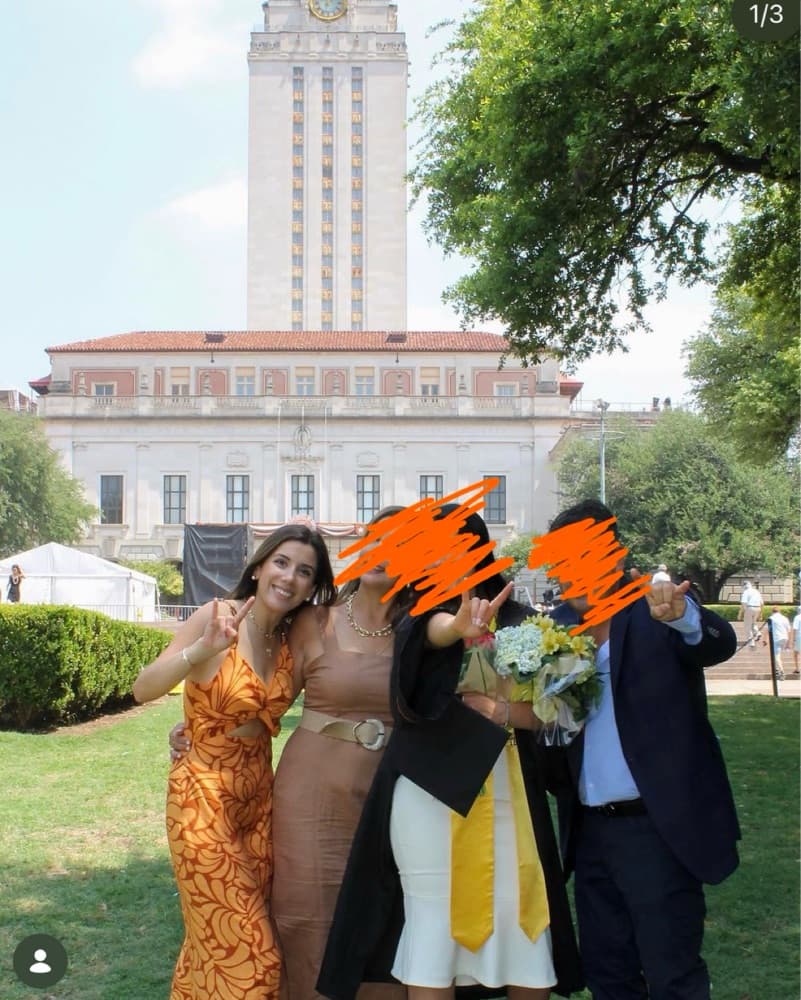 Orange Floral Twist Maxi Dress - Image 3