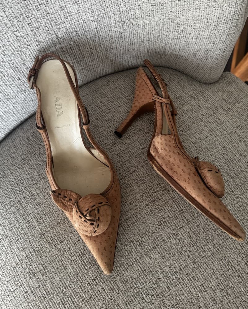 Vintage Prada Slingbacks - Image 2
