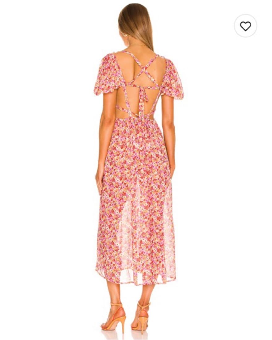For Love & Lemons Midi Dress - Image 4