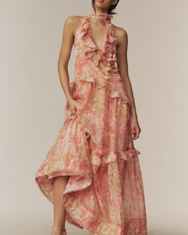 BHLDN Landon Organza Maxi Dress - Image 1