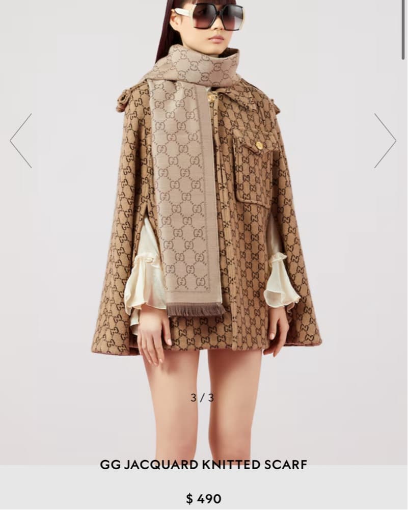 Gucci scarf - Image 1