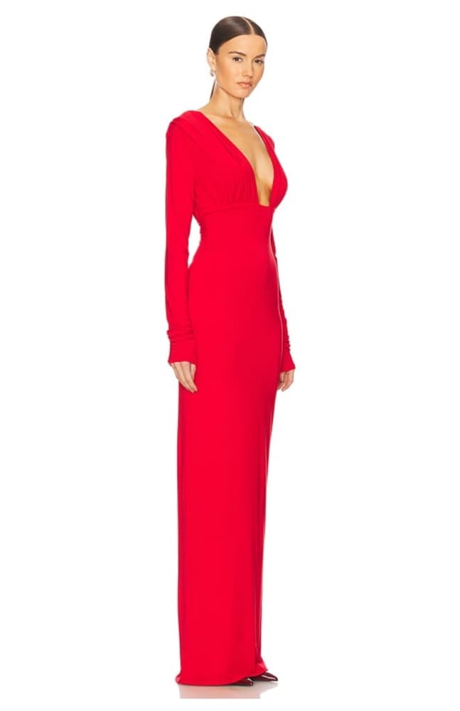 Stunning Red Maxi Dress - Image 2