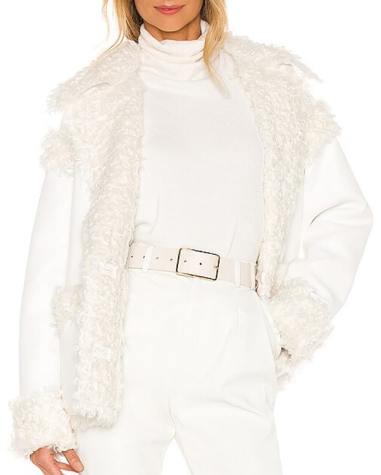 Eaves Penelope Jacket In Winter White - Image 2