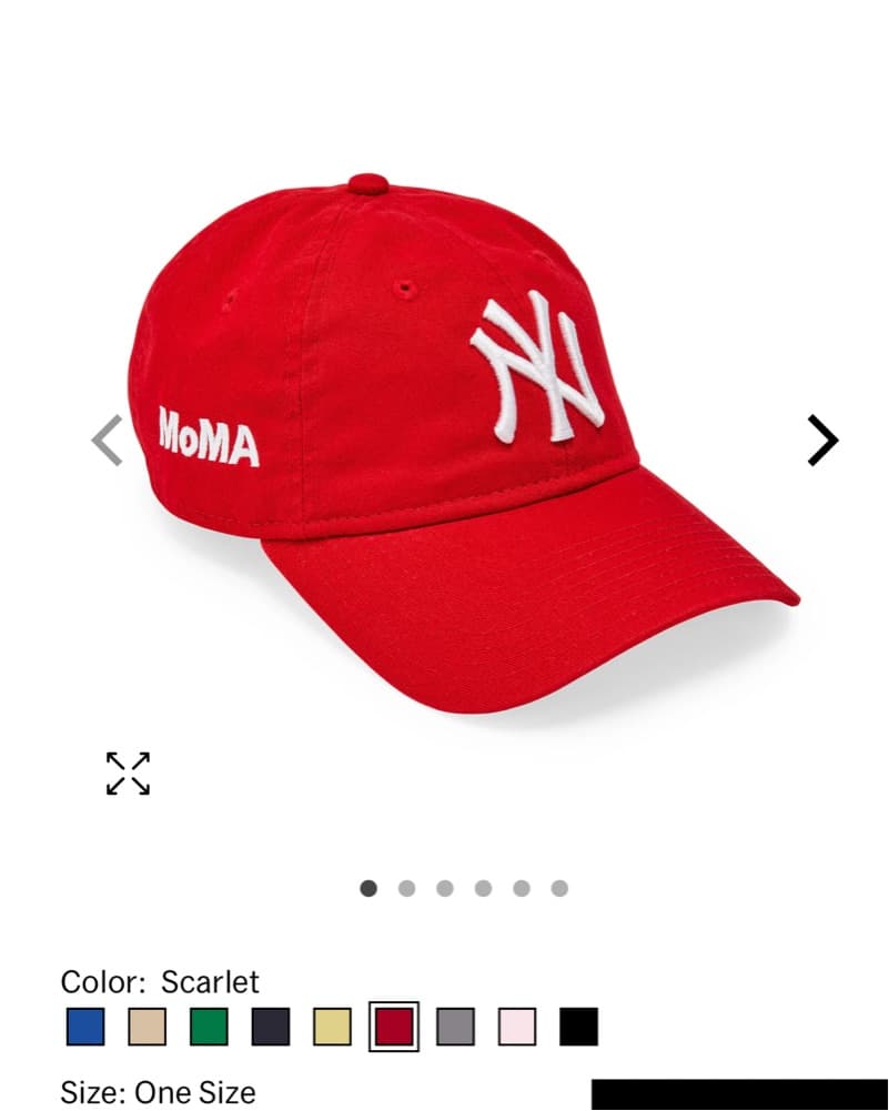 MoMA NY Yankees Adjustable Baseball Cap - Image 1