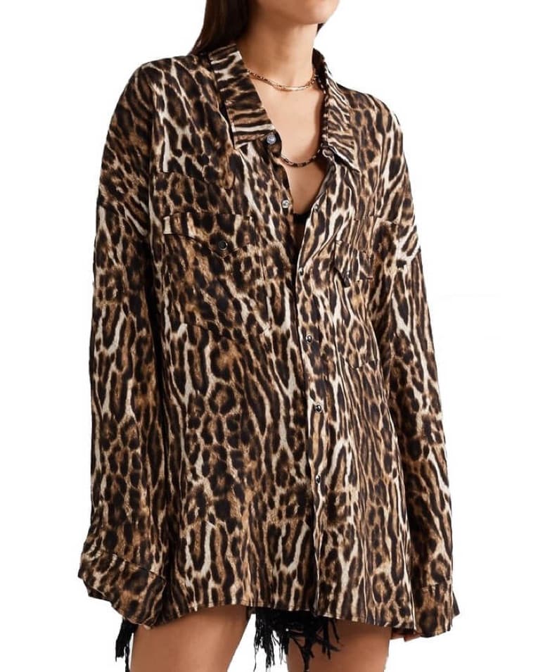 R13 Leopard Long Sleeve - Image 1