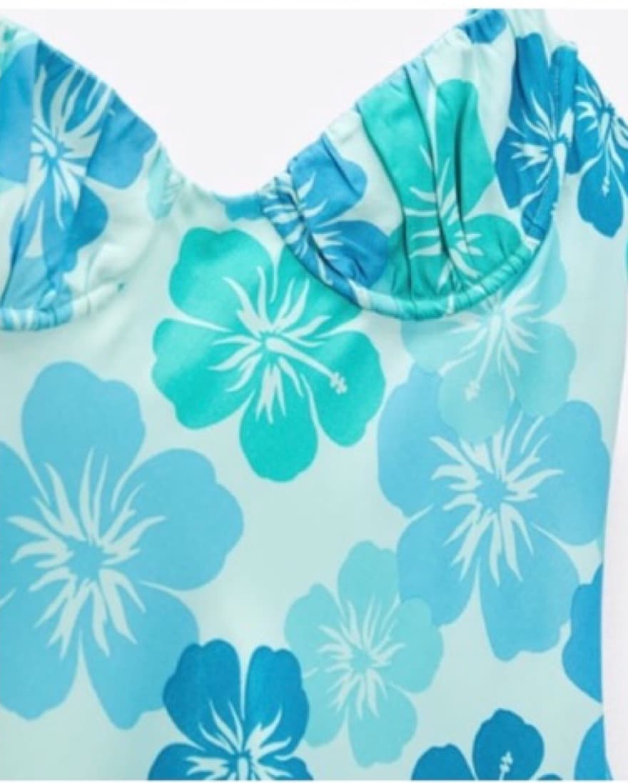 Zara Hawaiian Dress - Image 4