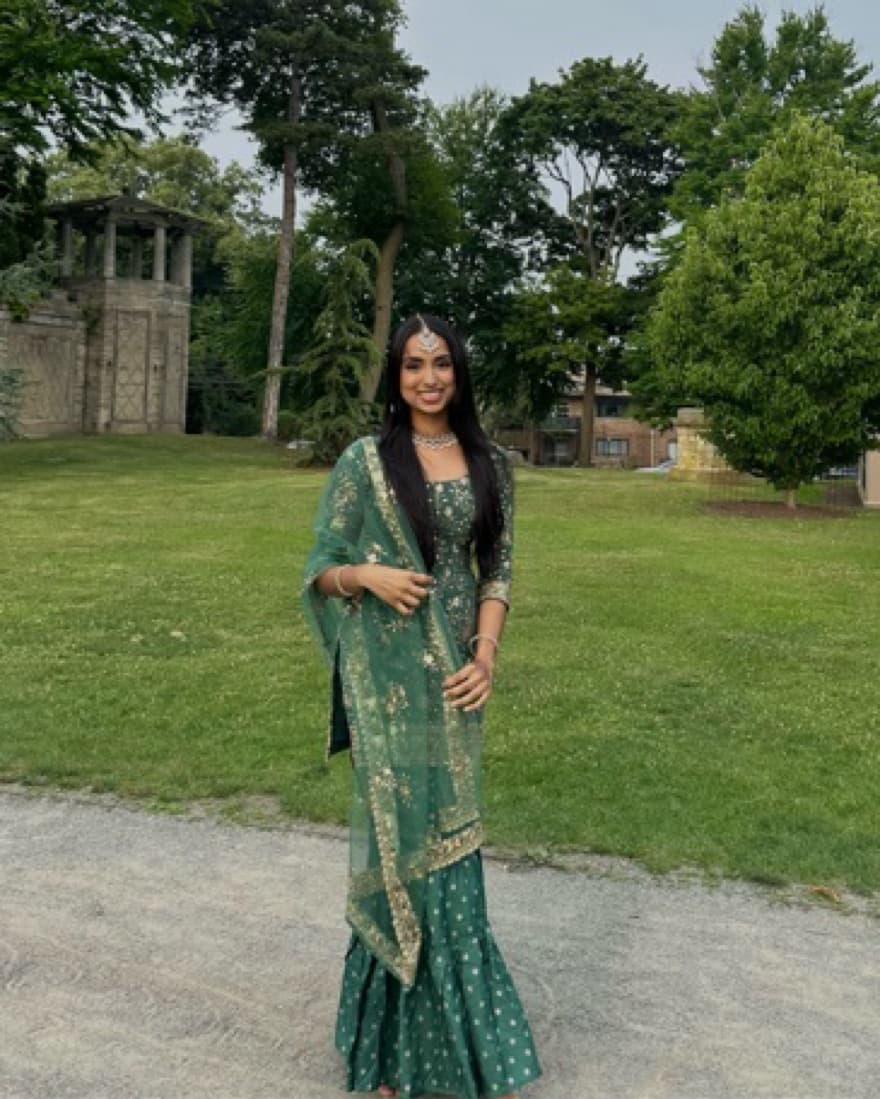 The Saree Room Green Zahr Suit - Image 3