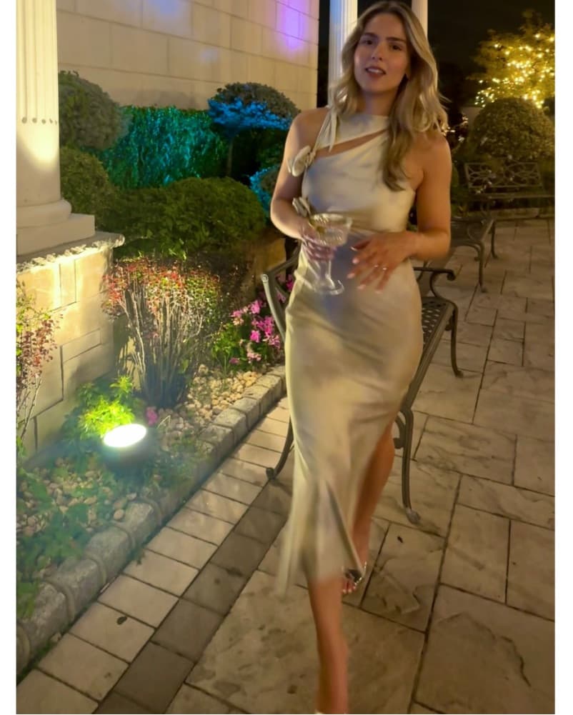Coperni Rosette Dress - Image 1