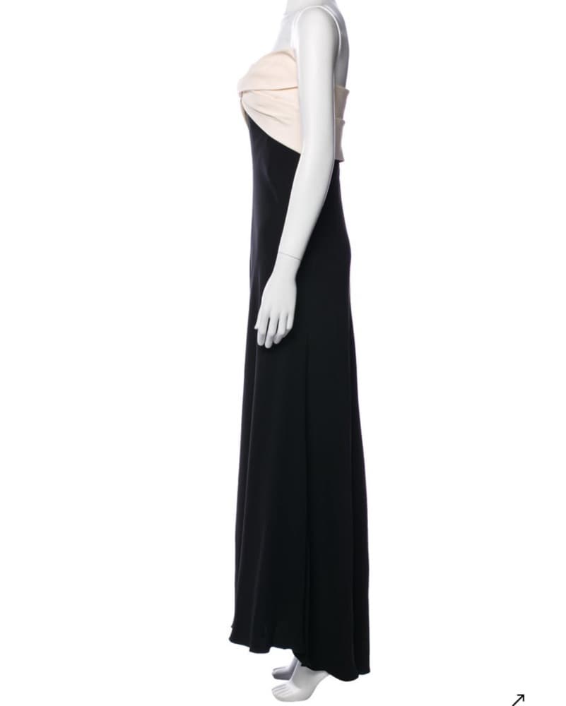 Valentino Silk Long Dress - Image 2