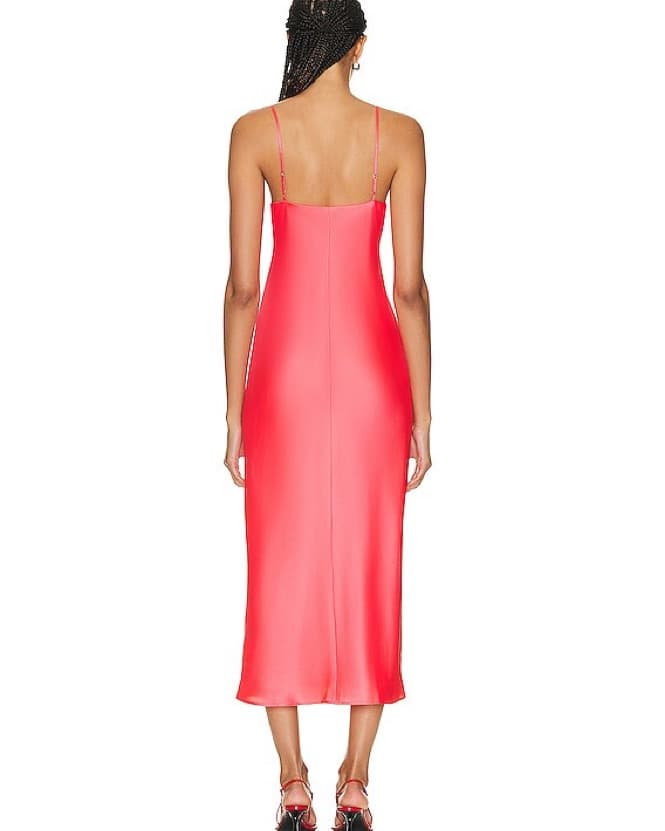 L’agence Seridie Midi Slip Dress  - Image 2