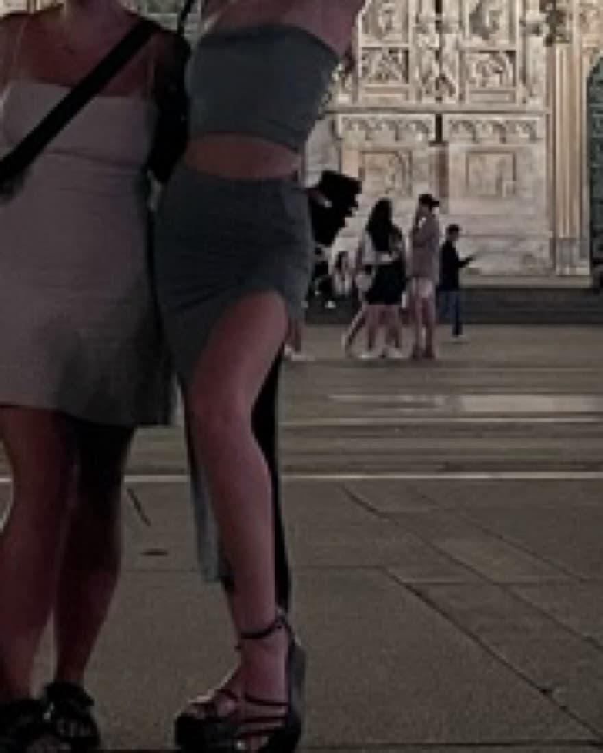 Bershka Green Skirt and Top Set - Image 2