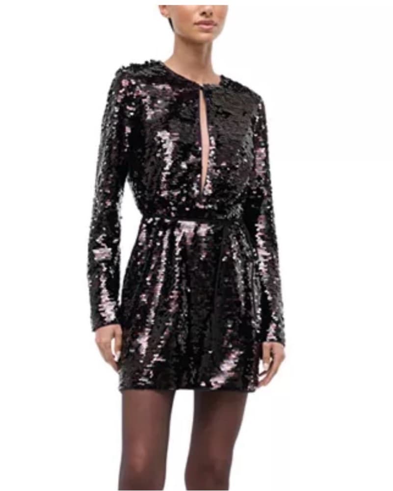 Staud Fifi Sequined Dress - Image 3