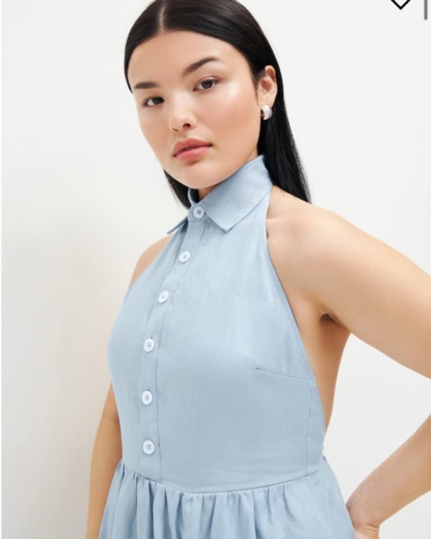 Reformation Tace Linen Dress - Image 3