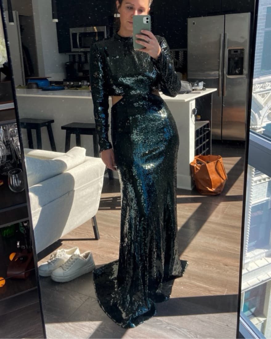 A.L.C. Gabrielle Sequin Dress - Image 5