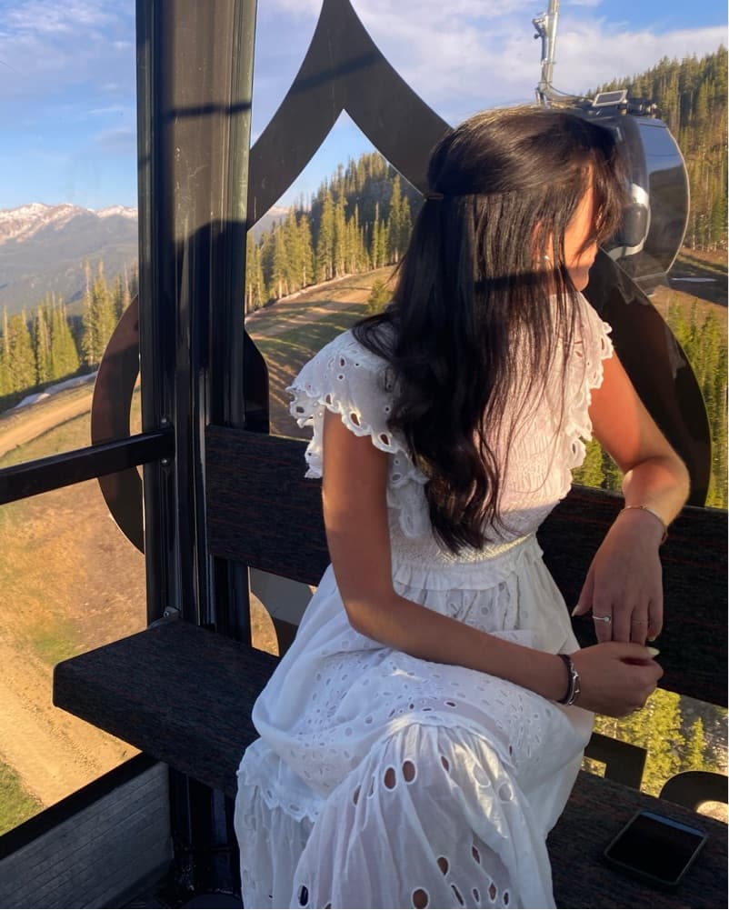 Sea New York White Eyelet Dress - Image 1