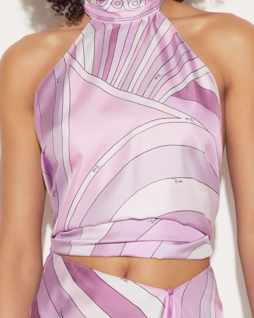 Pucci Halter Top - Image 1