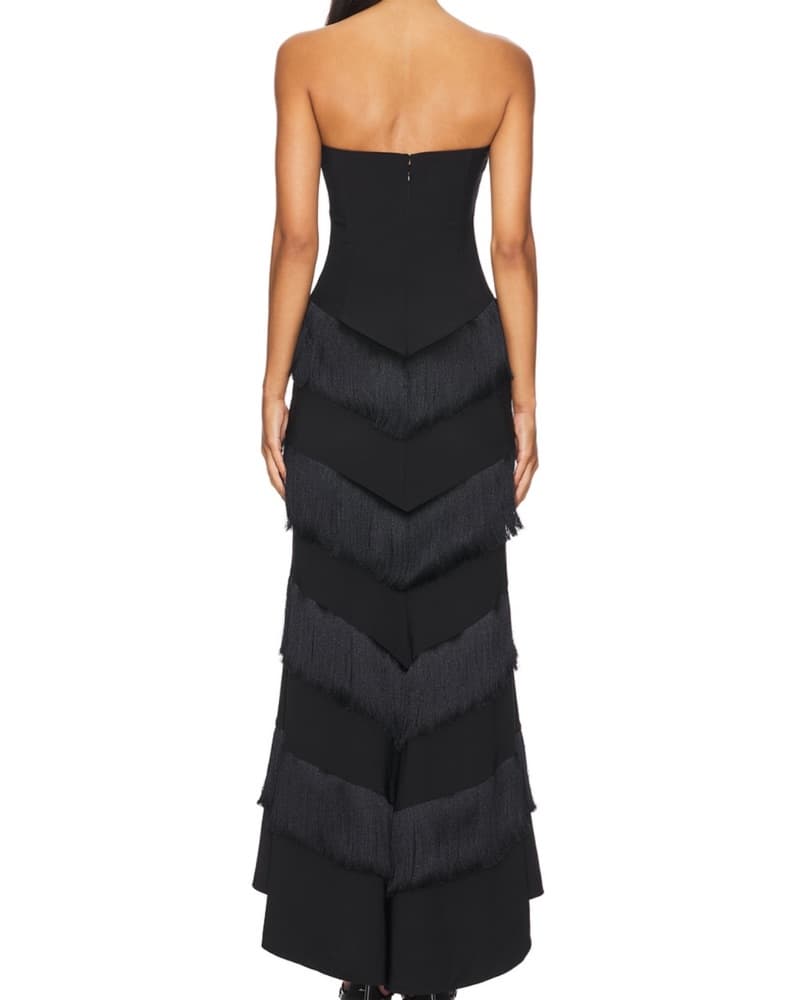 House of Harlow Hera Fringe Maxi Dress  - Image 2